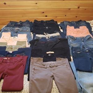 HUGE Jeans / Jeggins Bundle - Girls Size 8